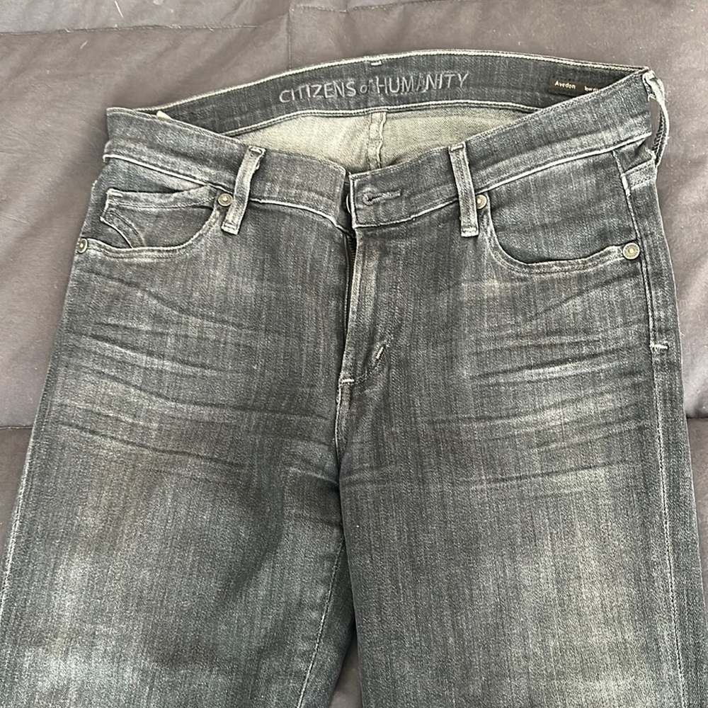 Citizens of humanity gray skinny jeans